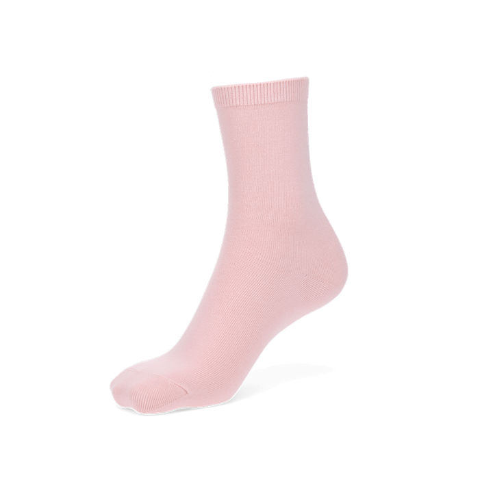 Standard Cotton Crew Socks - LightPink
