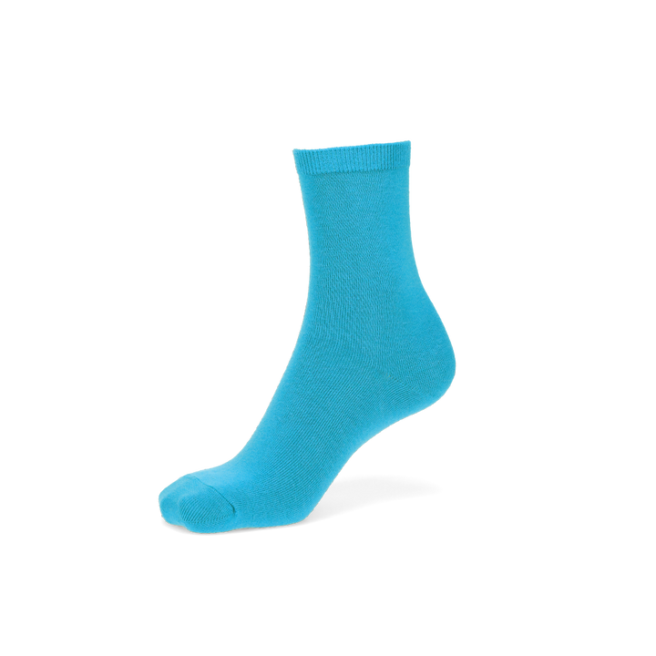 Standard Cotton Crew Socks - SkyBlue