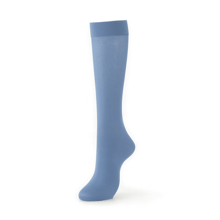 70-denier Knee-High Socks - LightBlue