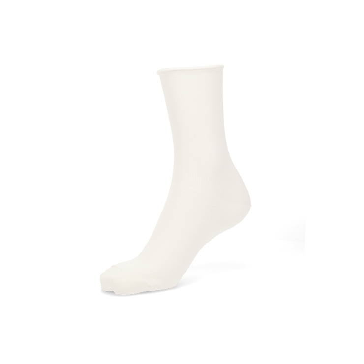 Premium Silky Cotton Plain  Crew Socks