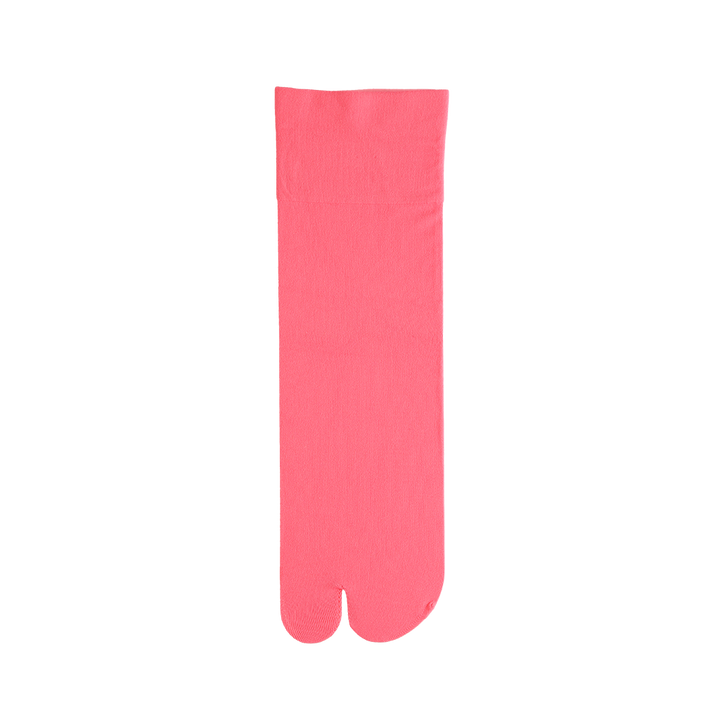 Smooth-Fit Tabi Quarter Socks - Pink