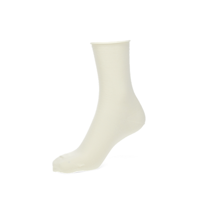Super Extra Fine Merino Crew Socks - White (WOMEN)