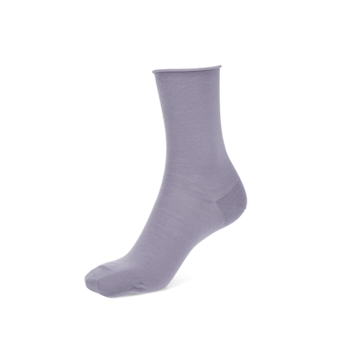 Super Extra Fine Merino Crew Socks - Violet (WOMEN)