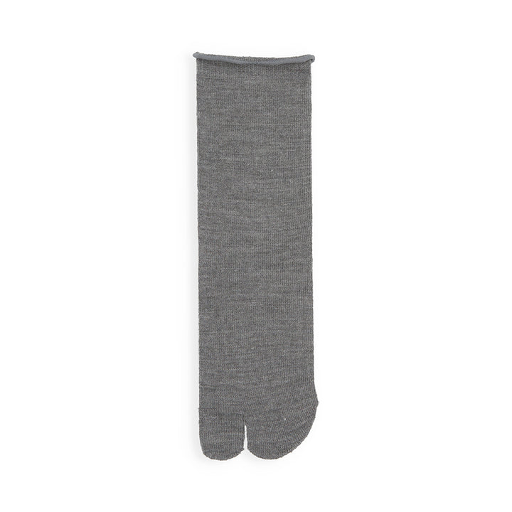 Super Extra Fine Merino Tabi Crew Socks - DimGrey (WOMEN)