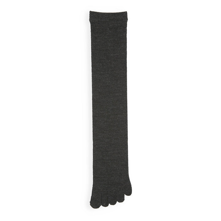 Super Extra Fine Merino Toe Knee-High Socks - Black (WOMEN)