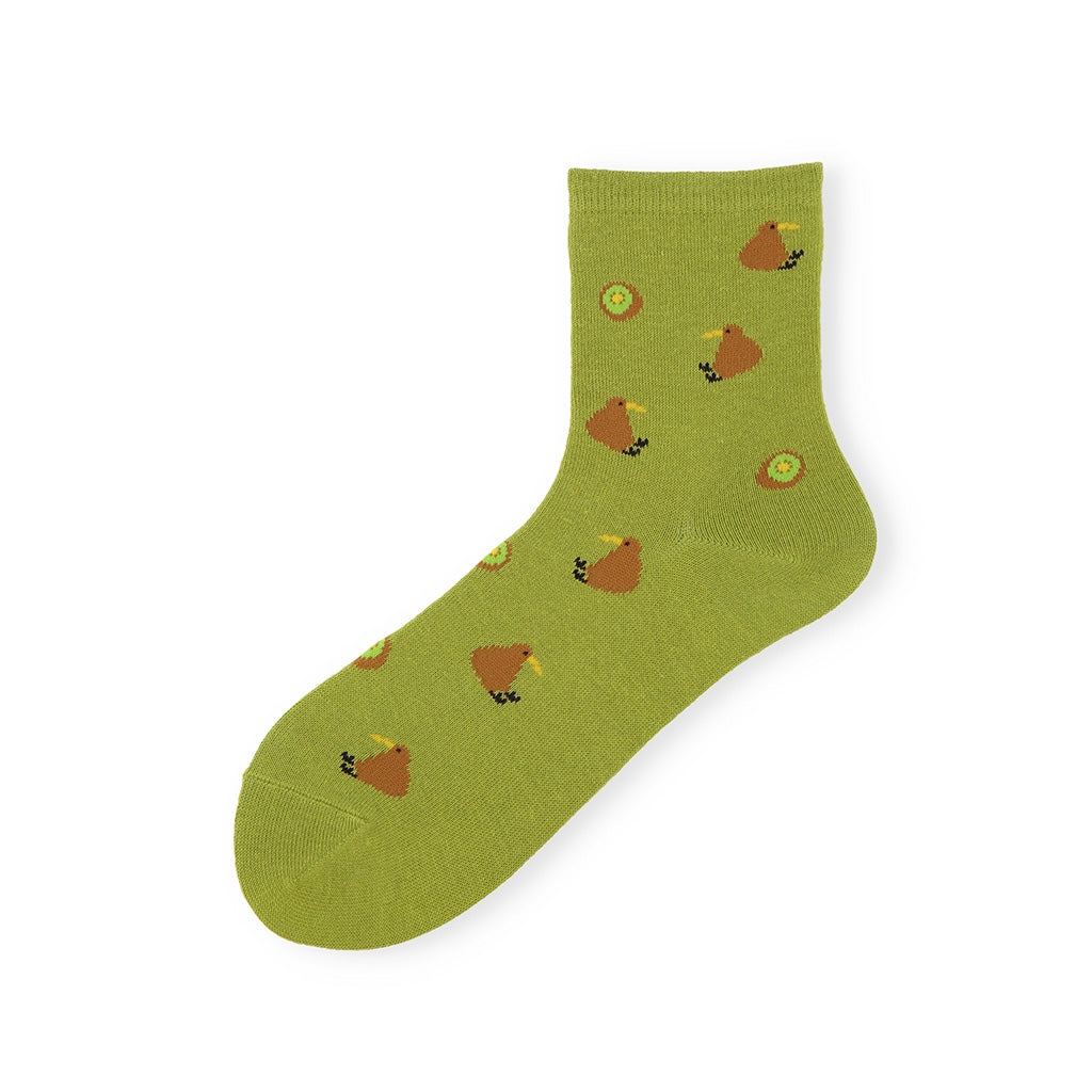 Bird & Bird Socks - YellowGreen (WOMEN)