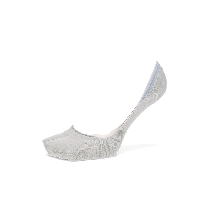 Perfect Fit Tabi No-Show Socks with COOLMAX®︎ fiber - LightGrey (MEN)