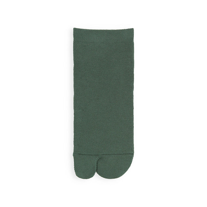 Cotton Pile Tabi Sneaker Socks - DarkGreen (MEN)