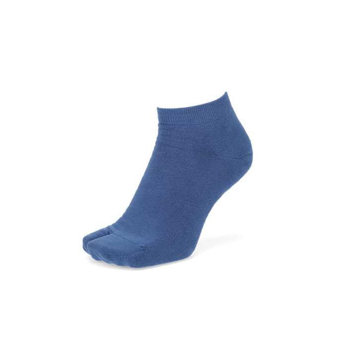 Cotton Pile Tabi Sneaker Socks - VintageBlue (MEN)