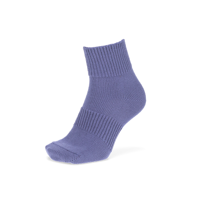 Thick Cotton Short Crew Socks - Blue (MEN)