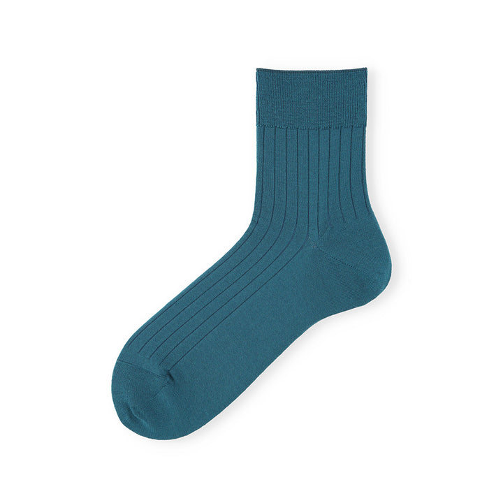 Super Extra Fine Merino Wool Quarter Socks - VintageBlue (MEN)