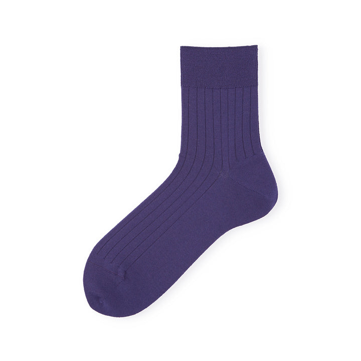 Super Extra Fine Merino Wool Quarter Socks - VintagePurple (MEN)