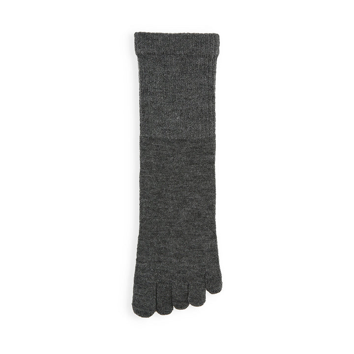 Loose-Fit Merino Toe Crew Socks - DimGrey