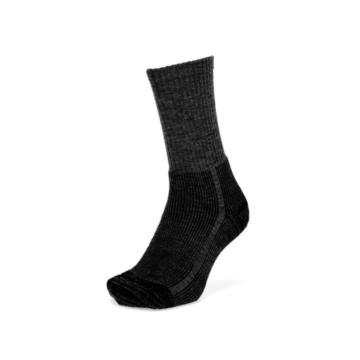 Merino Hiking Crew Socks - Black (MEN)