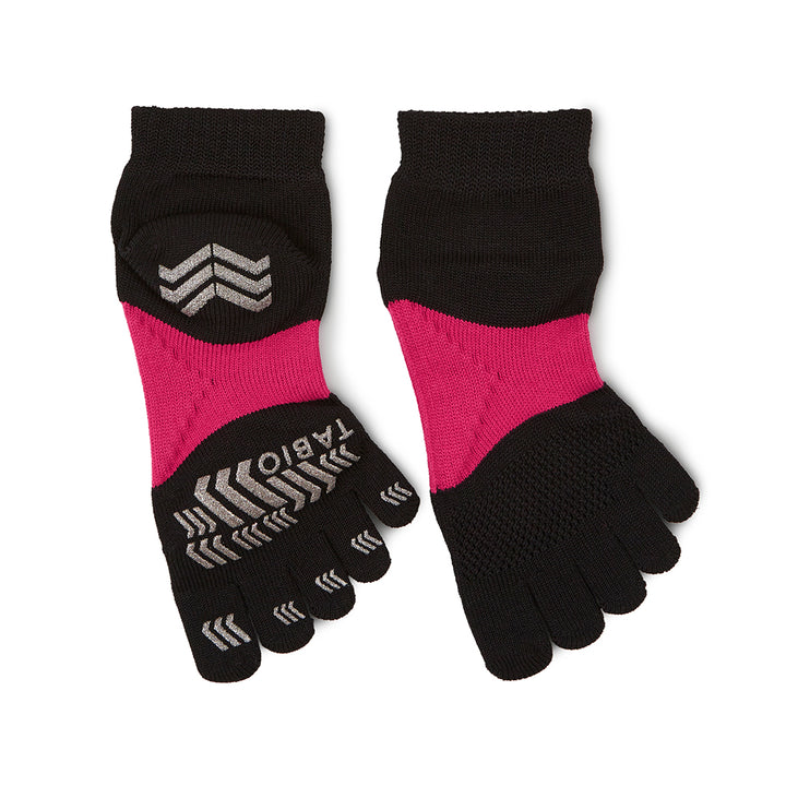 Signature Run Toe Socks - Black (WOMEN)
