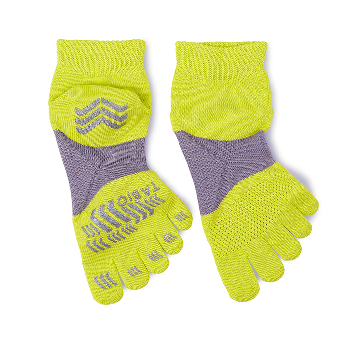 Signature Run Toe Socks - Yellow (WOMEN)
