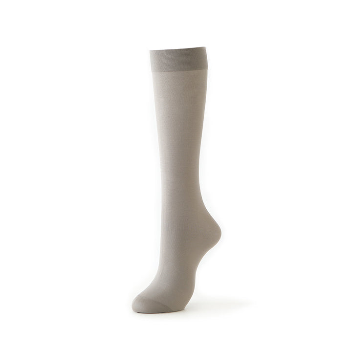 70-denier Knee-High Socks - LightGrey