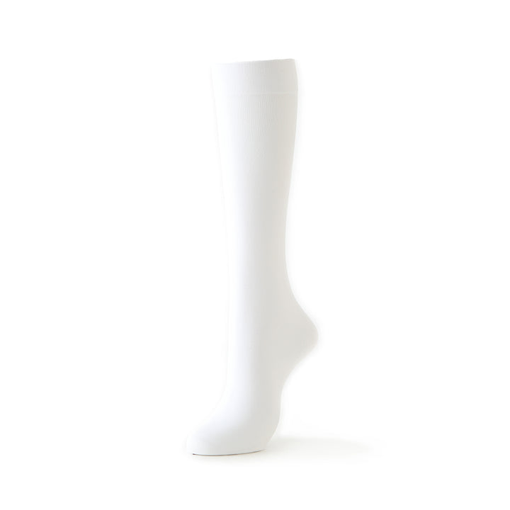 70-denier Knee-High Socks - White