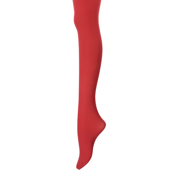 60-denier Premium Tights - Red