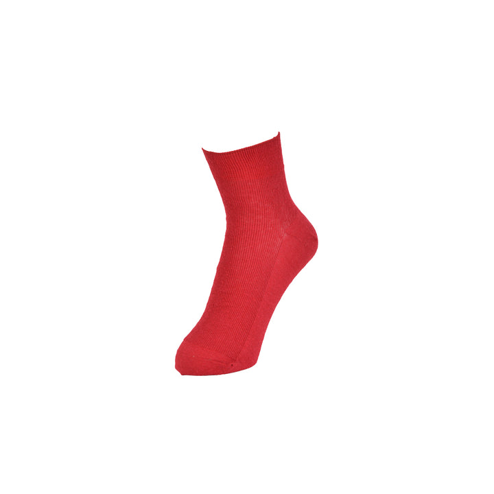SAFILIN Short Crew Socks - Red