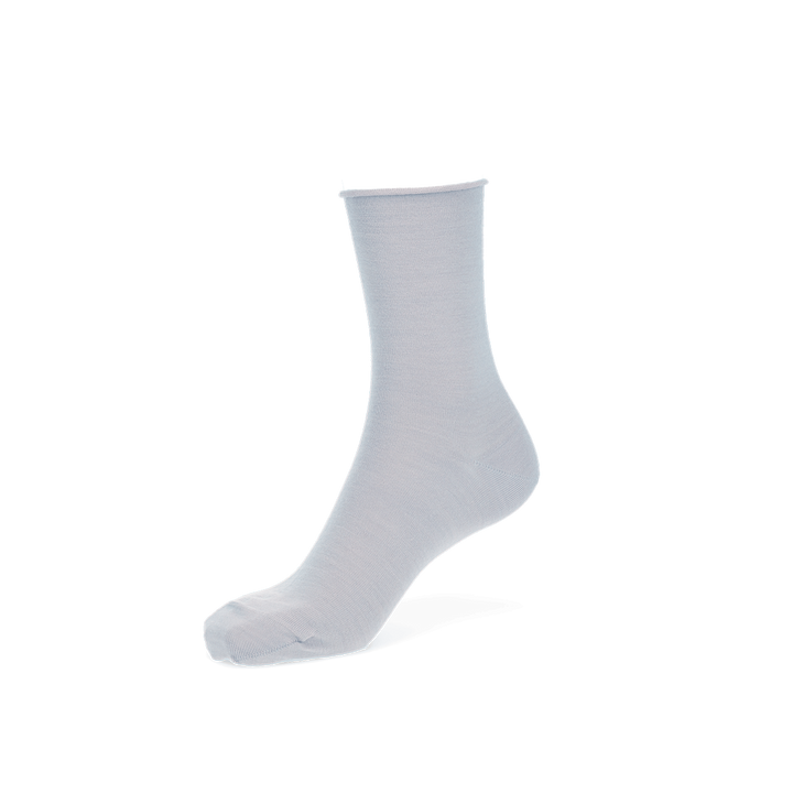 Super Extra Fine Merino Crew Socks - LightBlue (WOMEN)
