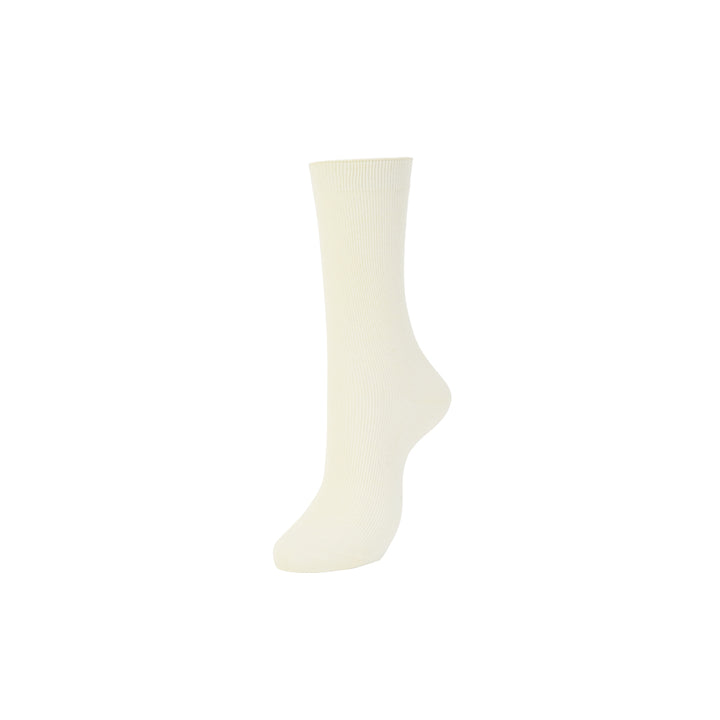 Premium Finest Merino Crew Socks - Warm-White