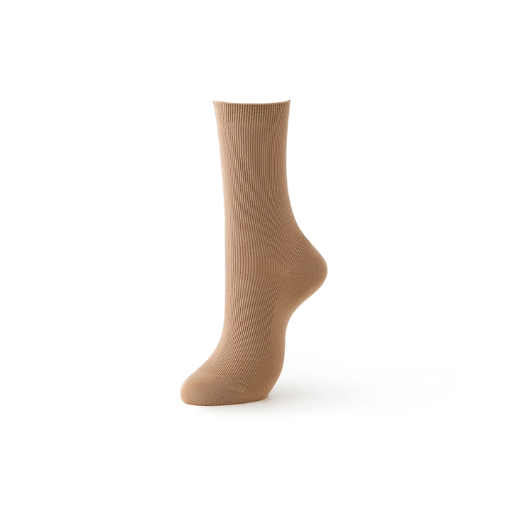 Premium Finest Merino Crew Socks - LightBrown