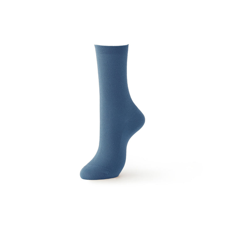 Premium Finest Merino Crew Socks - VintageBlue