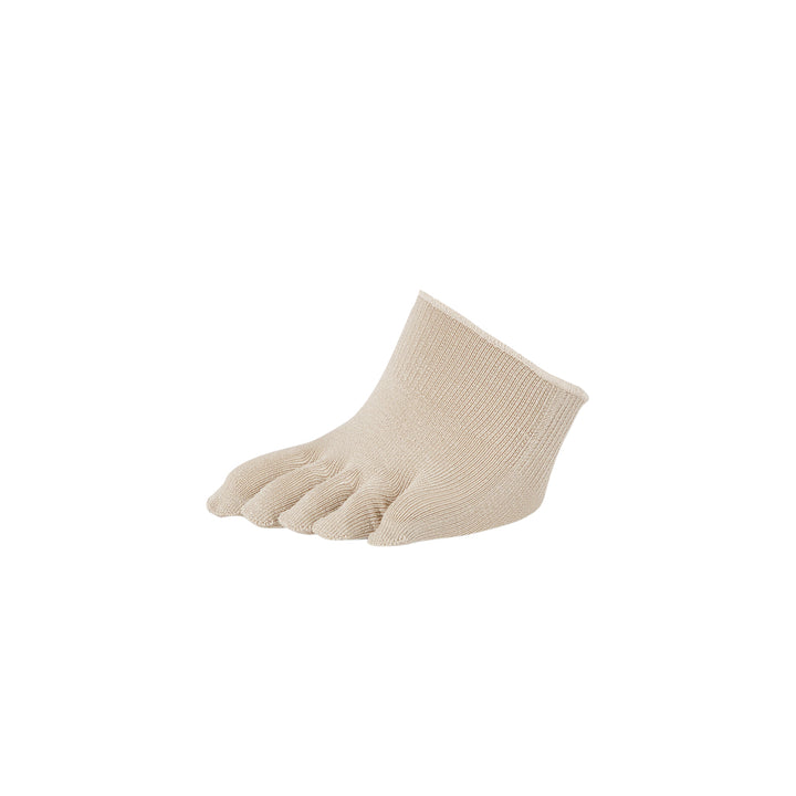 Green Tea Silk Toe Cover - Beige
