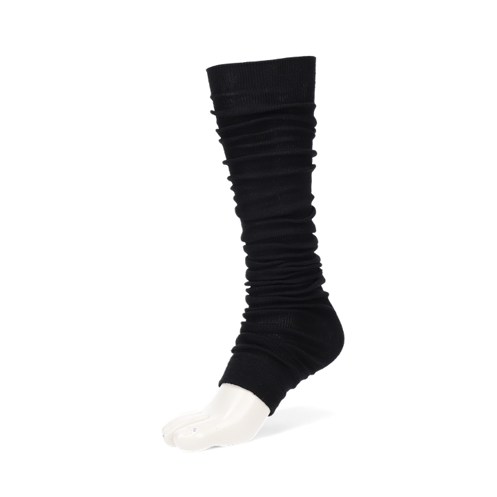 Silk Leg Warmers - Black