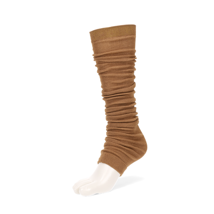 Silk Leg Warmers - LightBrown
