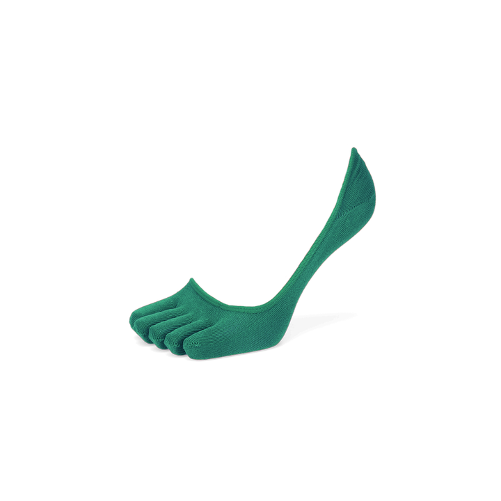 Toe No-Show Socks - Green (MEN)