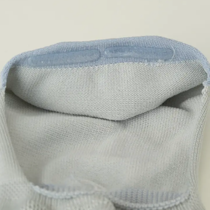 Perfect Fit No-Show Socks with COOLMAX®︎ fiber - Grey