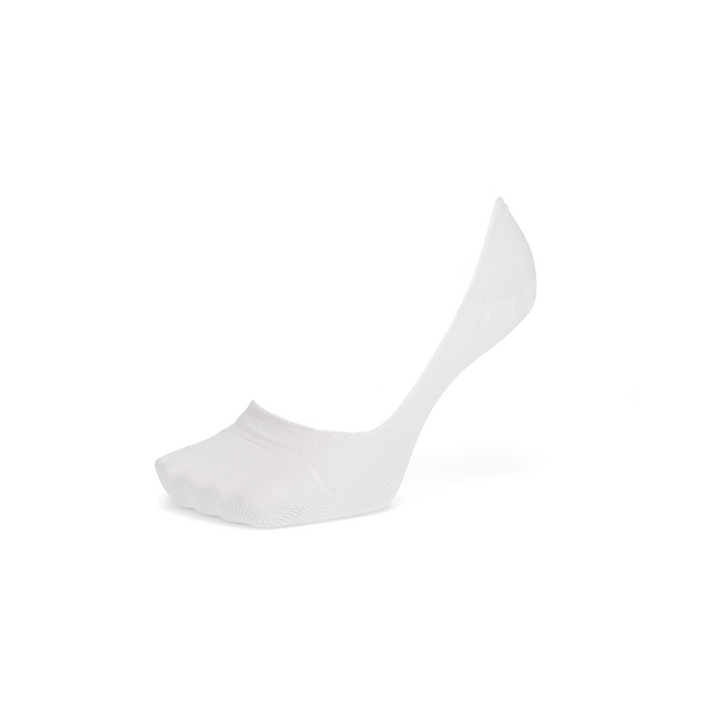 Perfect Fit No-Show Socks with COOLMAX®︎ fiber - White