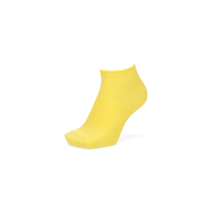 Power Fit Cotton Sneaker Socks - Yellow