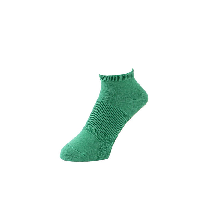Power Fit Cotton Sneaker Socks - Green