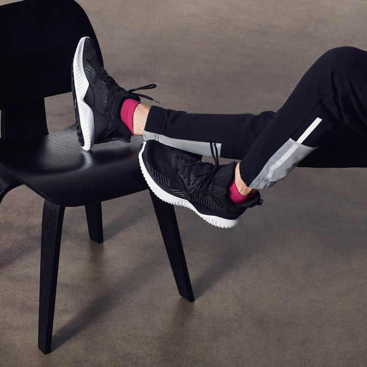 Power Fit Cotton Sneaker Socks - HotPink