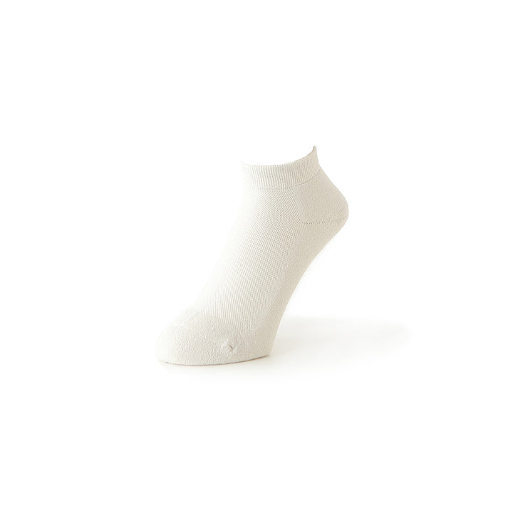 High-Standard Washi Pile Sneaker Socks - White