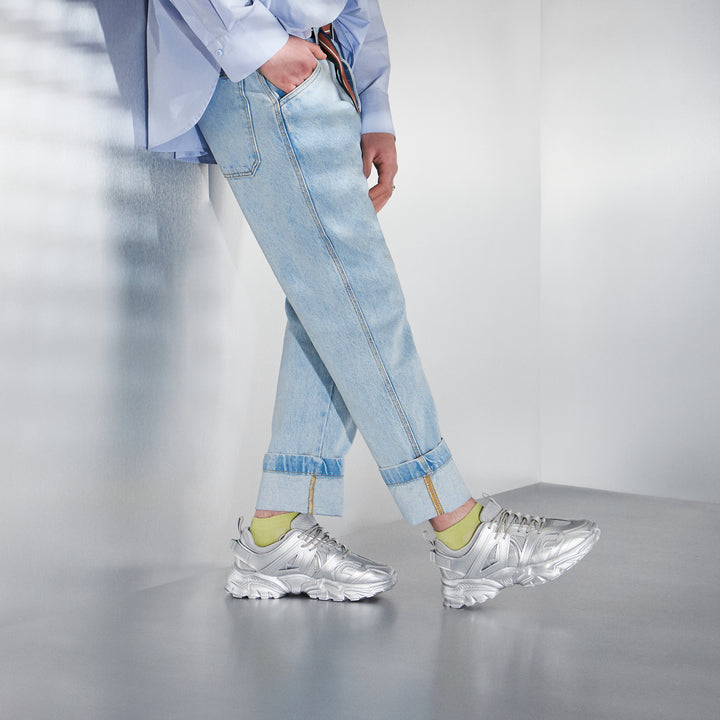 High-Standard Washi Pile Sneaker Socks - LimeYellow