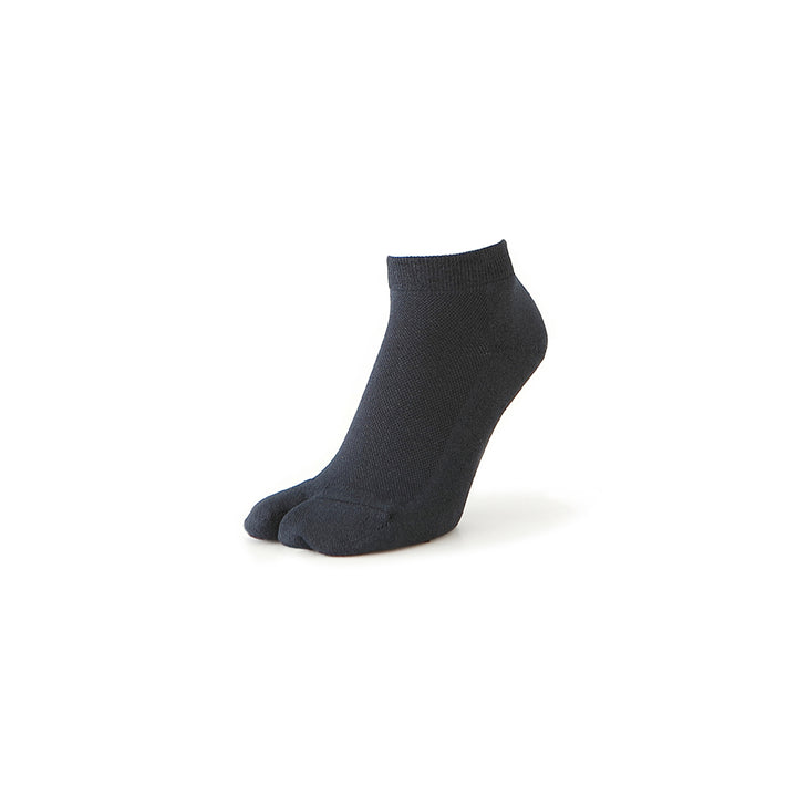High-Standard Washi Pile Tabi Sneaker Socks - DarkNavy