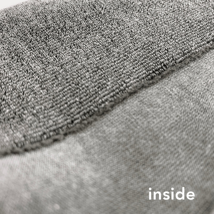 High-Standard Cotton Pile Short Crew Socks - DimGrey