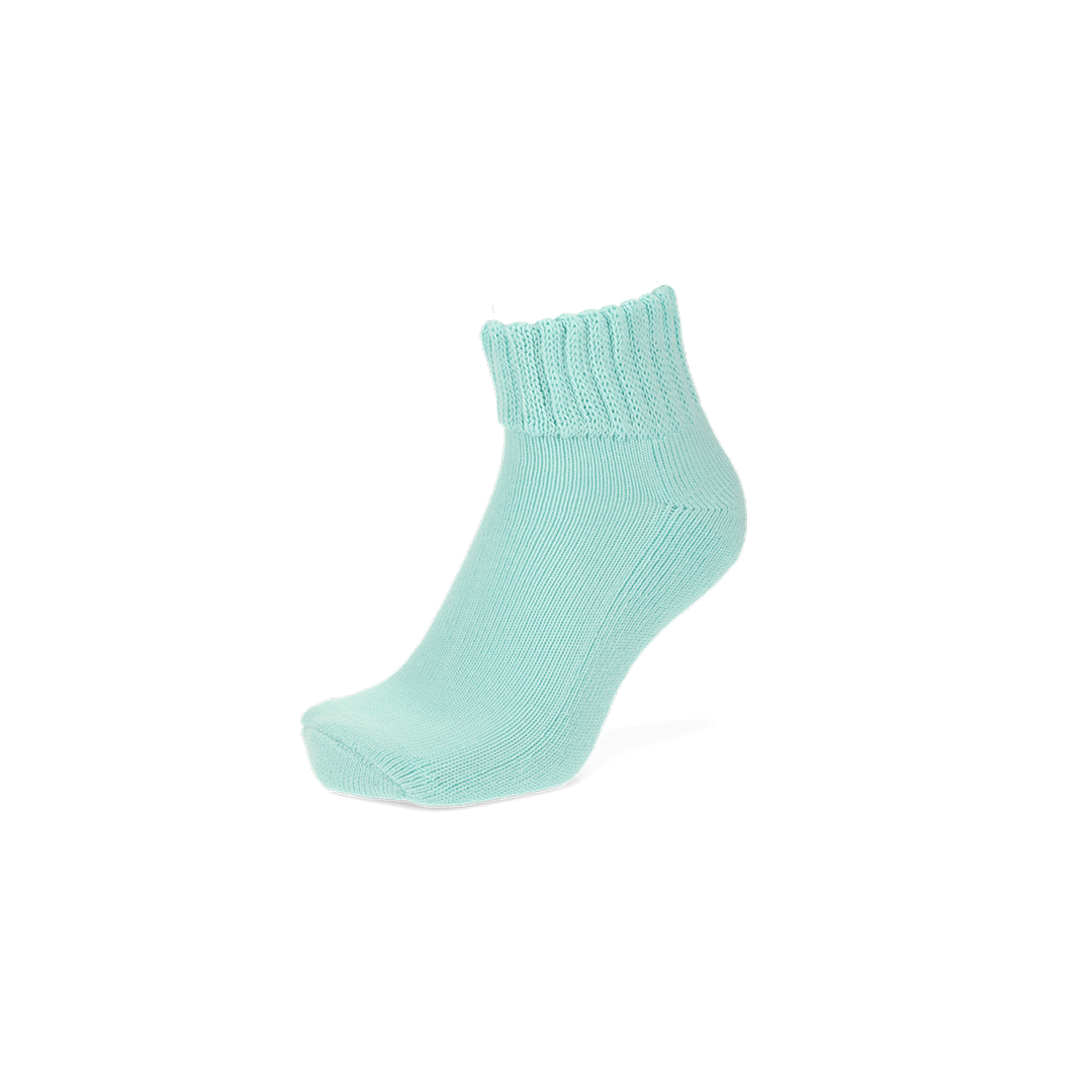 Cotton Pile Short Crew Socks - LightGreen (MEN)