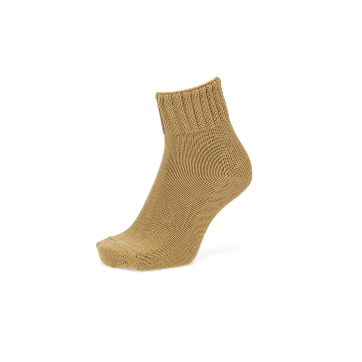 CORDURA®️ fabric Short Crew Socks - LightBrown (MEN)