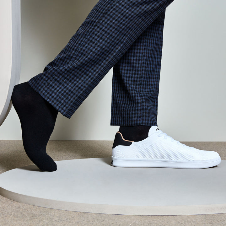 Extra Fine Merino Crew Socks - Black