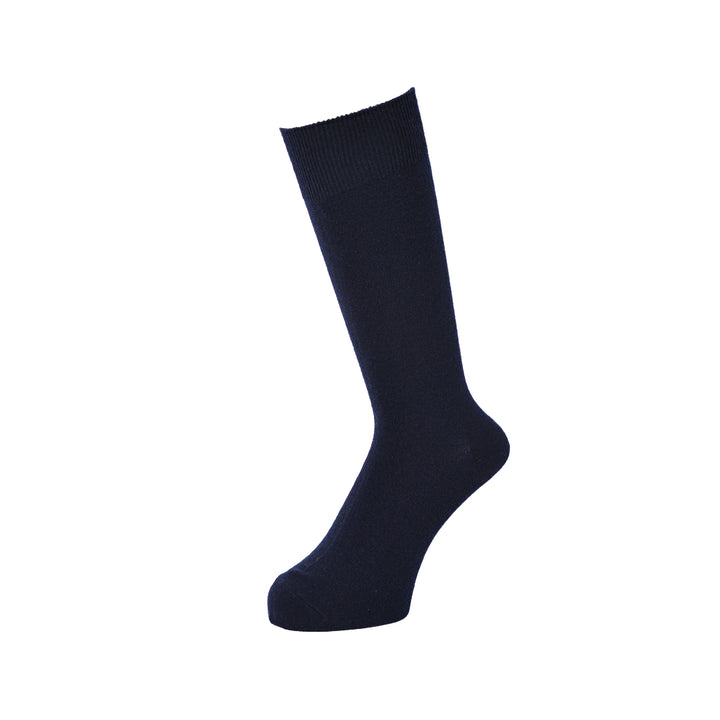 Extra Fine Merino Crew Socks - Navy