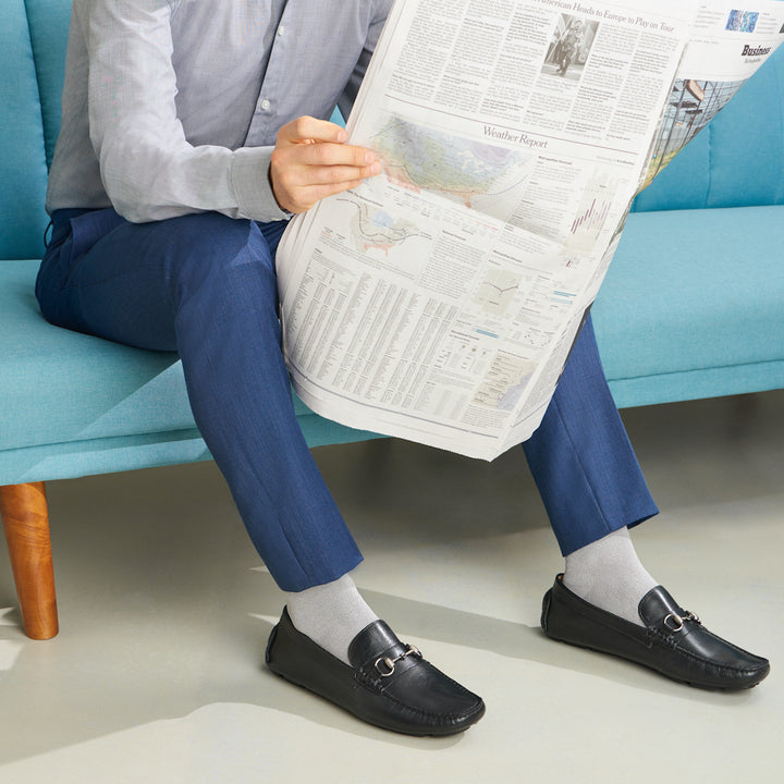 Washi Crew Socks - LightGrey