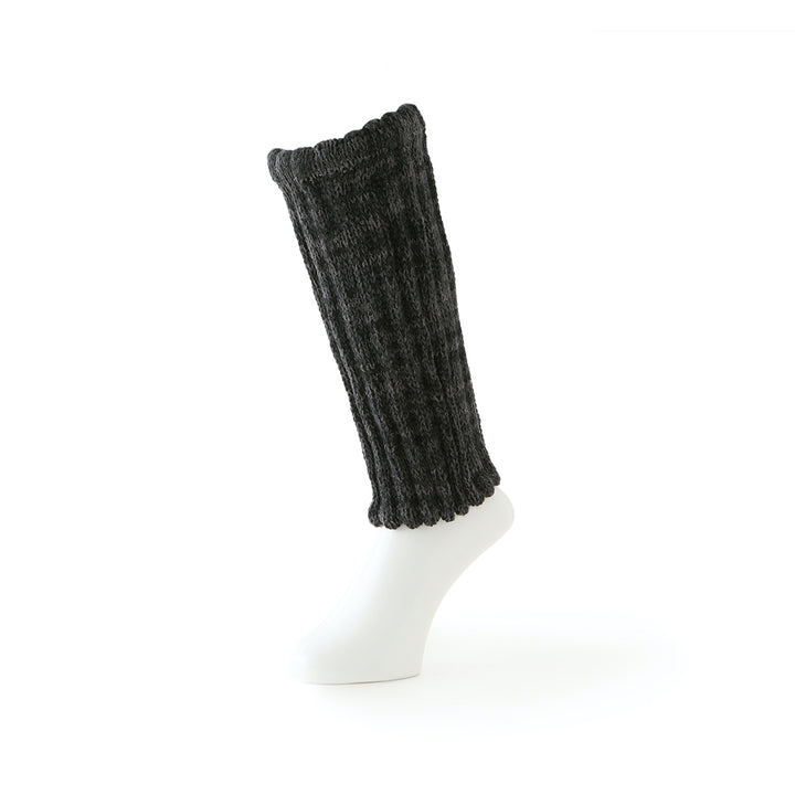 Merino-Silk Leg Warmers - Black