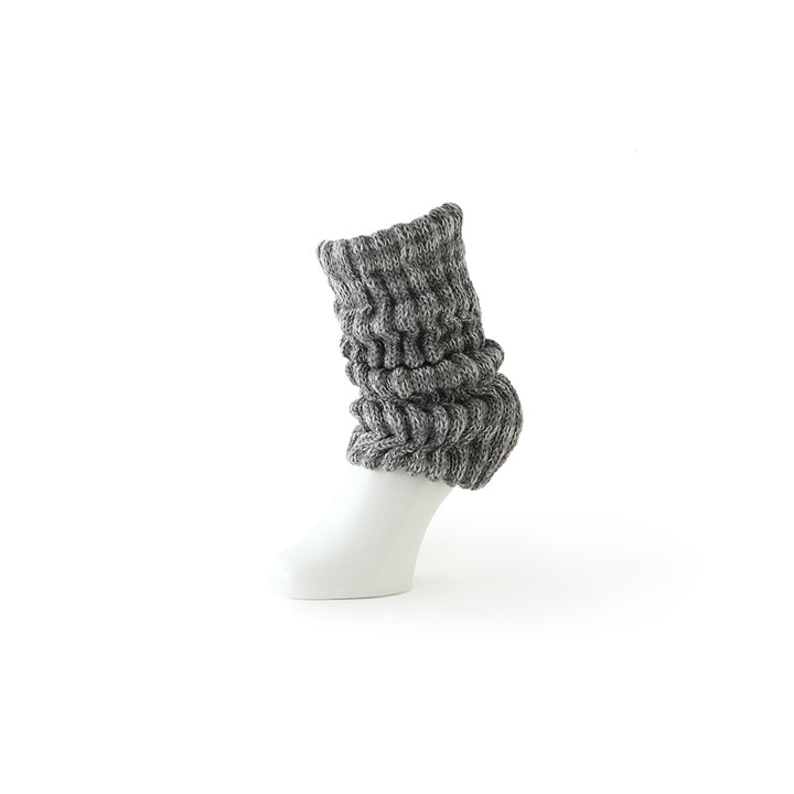 Merino-Silk Leg Warmers - Grey