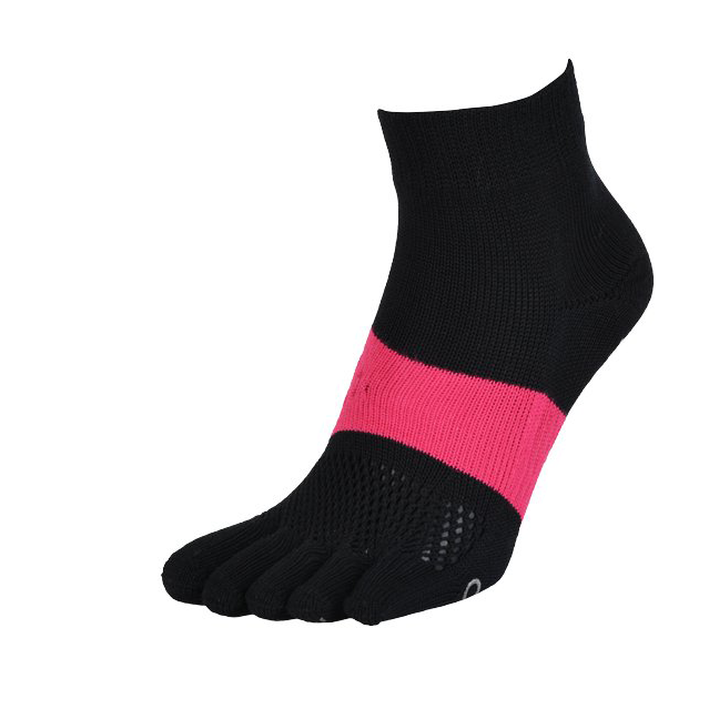 Signature Run Toe Socks - Black (WOMEN)