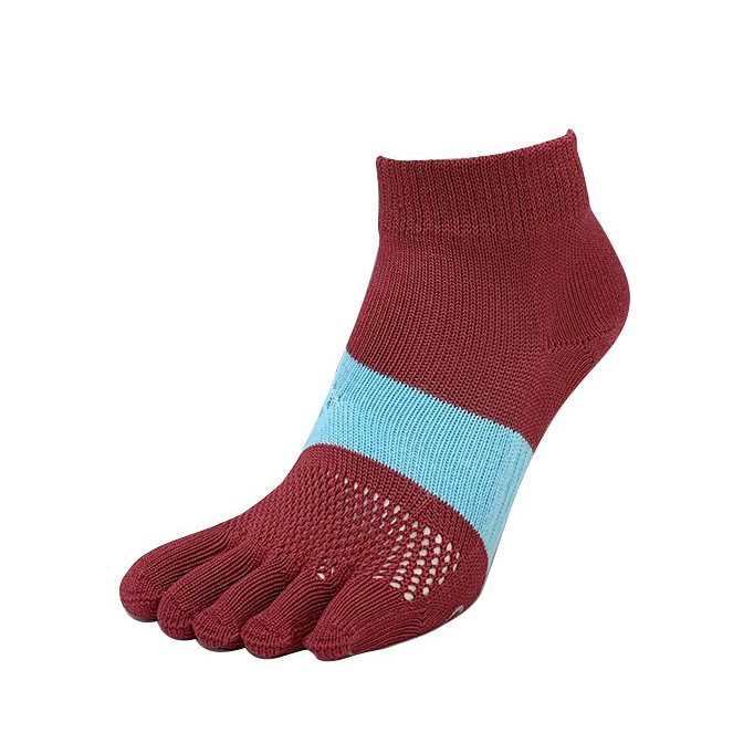 Signature Run Toe Socks - DarkRed (WOMEN)
